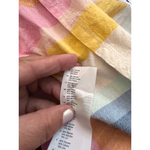 Billabong Womens Striped Spaghetti Strap Mini Dress Pockets Size S‎ - Picture 8 of 8